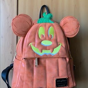 Loungefly Disney Mickey Pumpkin Backpack